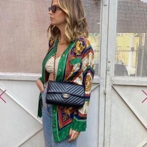 Gucci silk button-down shirt